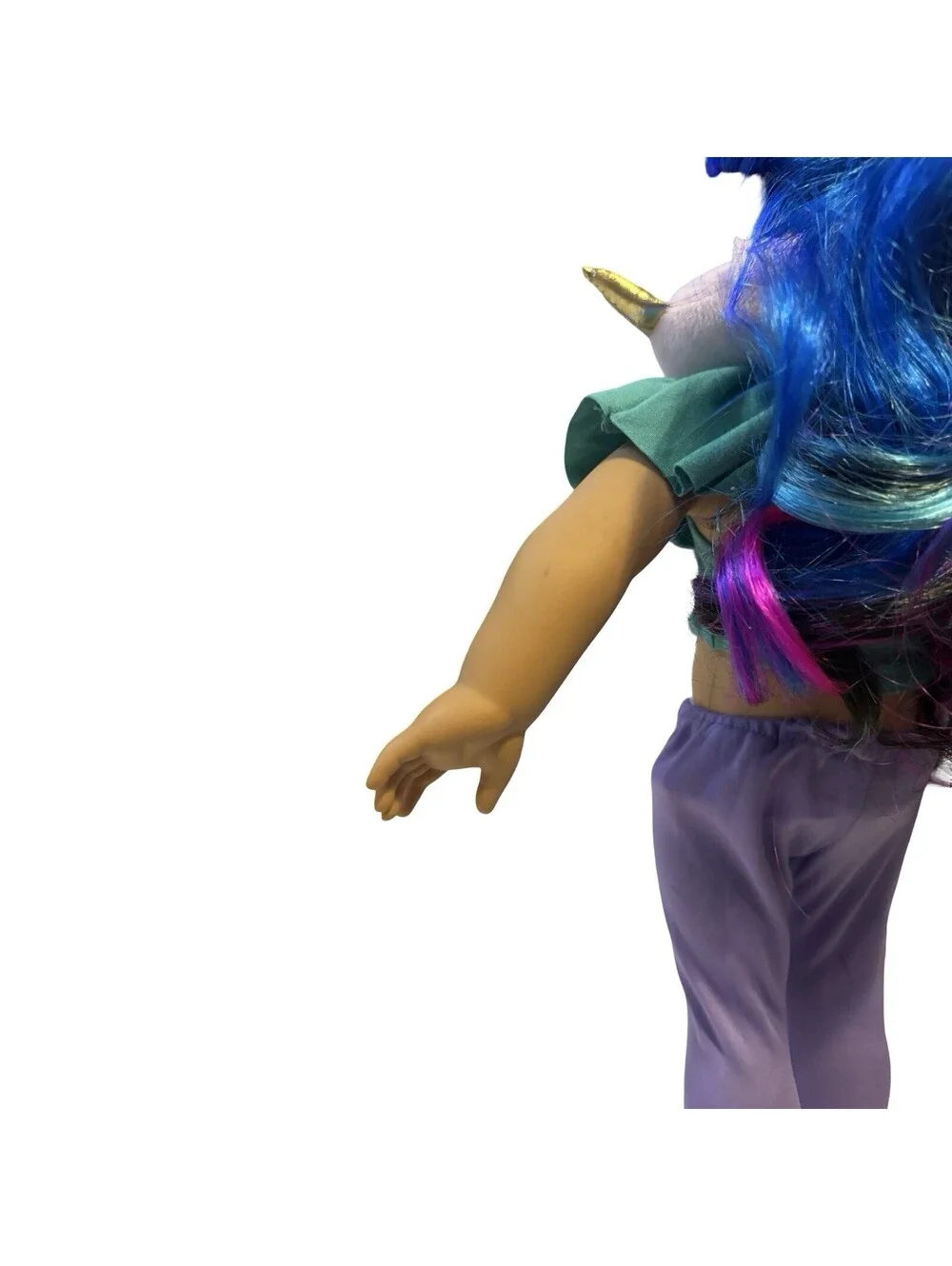 American Girl Truly Me Doll Purple Blue Black Hair Brown Eyes
